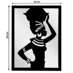تابلو آینه طرح GIRL - تصویر 2