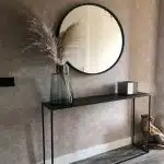 آینه گرد الف مدل ظریف