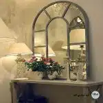 آینه کنسول الف مدل تاج