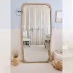 آینه قدی چوبی الف مدل صحرا