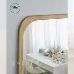 آینه قدی چوبی الف مدل صحرا