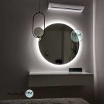آینه بک لایت الف طرح گرد - تصویر 3