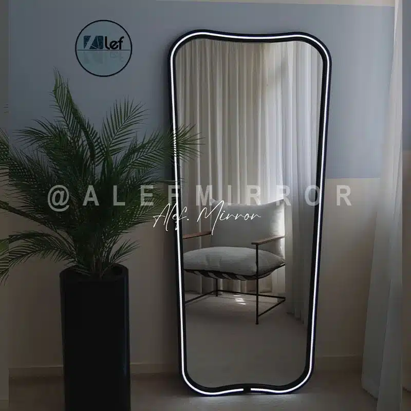 آینه قدی چوبی الف مدل پریا نئو
