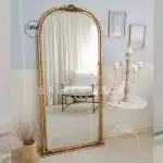 آینه قدی چوبی الف مدل تاج