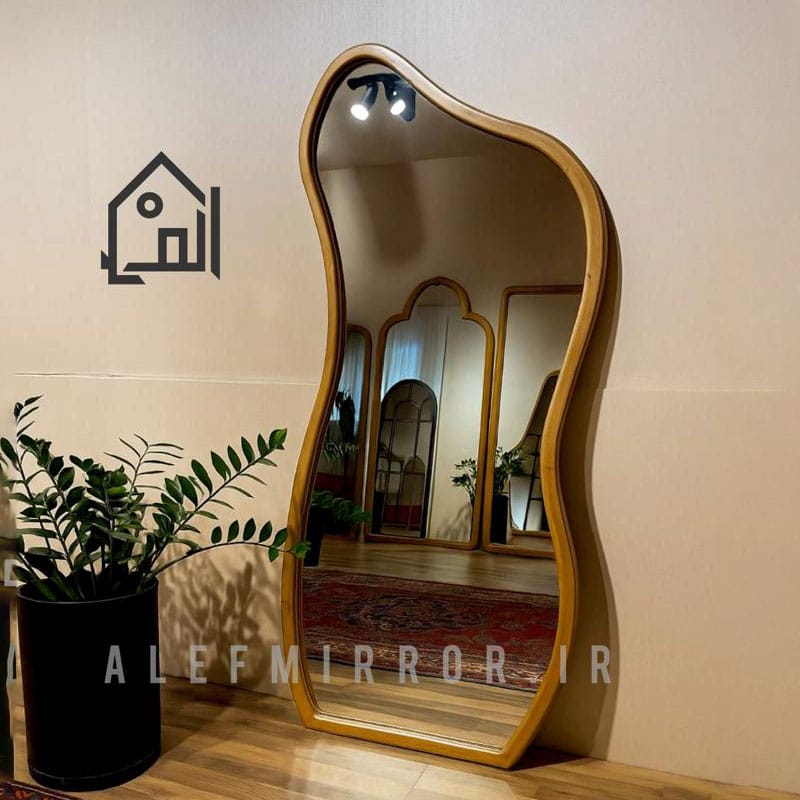 آینه قدی چوب روس مدل آوا تولیدی خانه الف