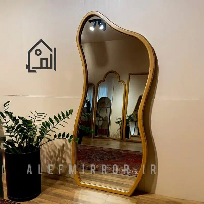 آینه قدی چوب روس مدل آوا تولیدی خانه الف